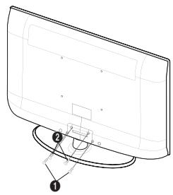 SAMSUNG LE32A450 - Az allvány felszerelése - 2