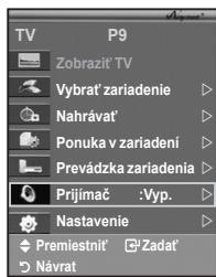 SAMSUNG LE32A450 - Tlačidlá dial'kového ovládania TV dostupné v režime Anynet+ - 1