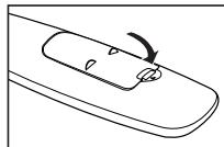 SAMSUNG LE32A450 - Batterien in die Fernbedienung einsetzen - 3