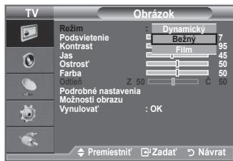 SAMSUNG LE32A450 - Vybrat' moźete typ obrazu, ktory njalepšie zodpovedá vašim poziadavkám na pozeranie. - 2
