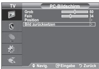 SAMSUNG LE32A450 - Bild zurücksetzen - 6