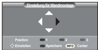 SAMSUNG LE32A450 - Abspeichern der Position - 1
