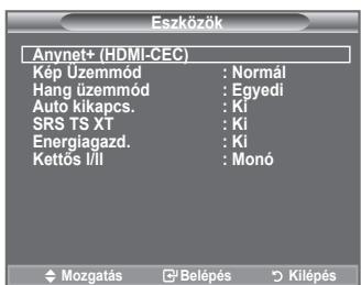 SAMSUNG LE32A450 - A TOOLS gomb használata - 1