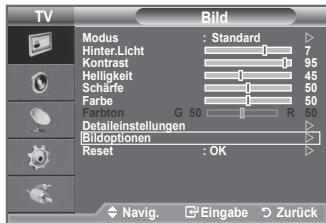 SAMSUNG LE32A450 - Konfigurieren der Bildoptionen - 1
