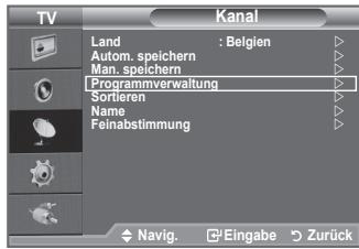 SAMSUNG LE32A450 - Sender sperren - 1