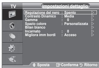 SAMSUNG LE32A450 - Configurazione delle impostazioni dettagliate dell'immagine - 2
