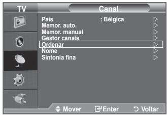 SAMSUNG LE32A450 - O Gestor canais permite bloquear ou adicional canais fácilmente. - 5