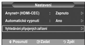 SAMSUNG LE32A450 - Vyhledávání a prepínání zařizení Anynet+ - 2