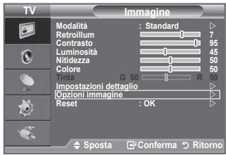 SAMSUNG LE32A450C2 - Configurazione di Opzioni immagine - 1