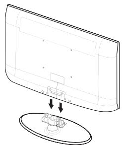 SAMSUNG LE32A450C2 - Instalación del soporte - 1