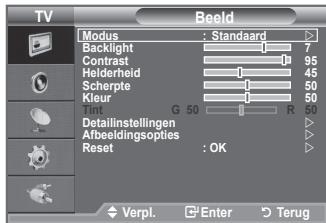 SAMSUNG LE32A450C2 - Weergave van de menu's - 1