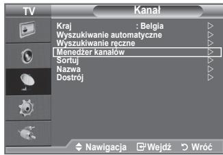 SAMSUNG LE32A450C2 - Za pomocą menedżera kanałów można wygodnie blokować lub dodawać kanały. - 1