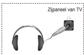 SAMSUNG LE32A450C2 - De hoofdtelefoon aansluiten (apart verkrijgbaar) - 1
