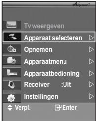 SAMSUNG LE32A450C2 - Zoeken naar en schakelen tussen Anynet ^+ -apparaten - 1