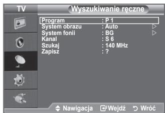 SAMSUNG LE32A450C2 - Ręczne programowanie kanałów - 2