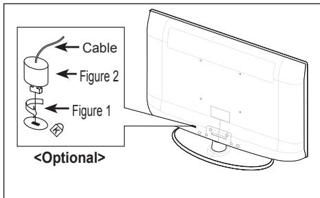 SAMSUNG LE32A450C2 - Utilización del bloqueo Kensington antirrobo (según el modelo) - 1