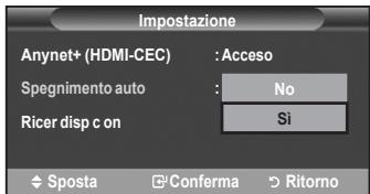 SAMSUNG LE32A450C2 - Disattivazione automatica di un dispositivo Anynet+ allo - 1