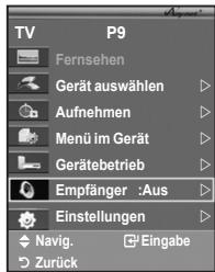 SAMSUNG LE32A450C2 - Sie können die Tonwiedergabe über einen Receiver anstelle des TV-Lautsprechers laufen lassen. - 1