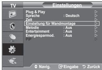 SAMSUNG LE32A450C2 - Öffnen des Menüs - 1