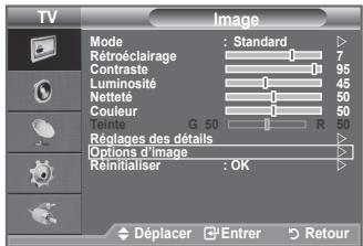 SAMSUNG LE32A450C2 - Configuration de l'option Image - 1