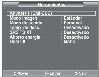 SAMSUNG LE32A450C2 - Uso de la función Anynet+ - 1