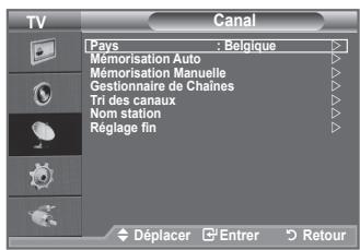 SAMSUNG LE32A450C2 - Mémorisation automatique des canaux - 1