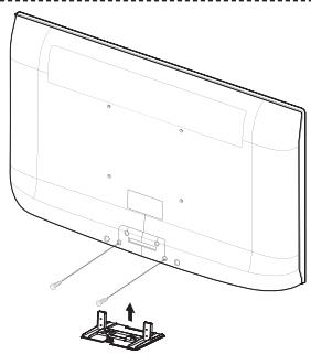 SAMSUNG LE32A450C2 - Anbringen der Wandhalterung - 1