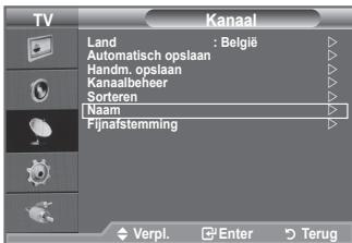 SAMSUNG LE32A450C2 - Kanaalnamen vastleggen - 1