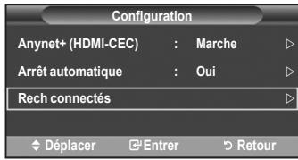 SAMSUNG LE32A450C2 - Recherche d'appareils Anynet+ et basculement entre des appareils - 2