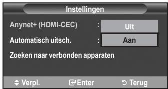 SAMSUNG LE32A450C2 - De functie Anynet+ gebruiken - 3