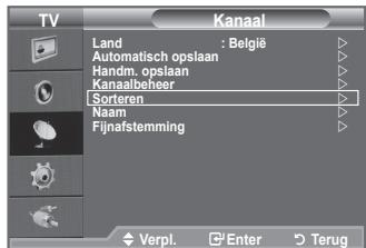SAMSUNG LE32A450C2 - Opgeslagen kanalen rangschikken - 1
