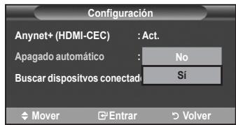 SAMSUNG LE32A450C2 - Apagado automático de un dispositivo Anynet+ cuando el televisor está apagado - 1