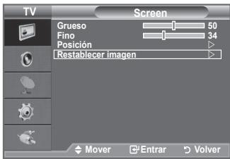 SAMSUNG LE32A450C2 - Restablecer imagen - 6