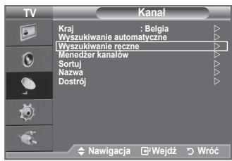 SAMSUNG LE32A450C2 - Ręczne programowanie kanałów - 1