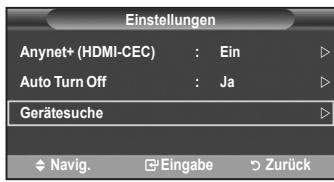 SAMSUNG LE32A450C2 - Suchen von Anynet ^+ -Geräten und Umschalten zwischen diesen Geräten - 2