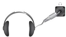 SAMSUNG LE32A451C1 - Connecting Headphones (Sold separately) - 1