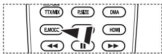 TTX/MIX P.SIZE DMA E.MOC HDMI