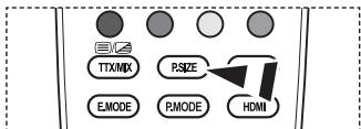 TTX/MIX P/SIZE EMODE PMODE HDMI