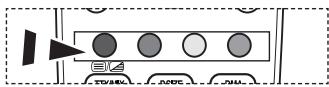 Diagram showing a device interface with labeled buttons and a play button, likely for audio or audio system control.