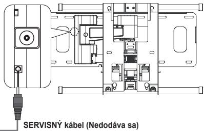 SERVISNÝ kábel (Nedodáva sa)