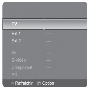 SAMSUNG LE32A466C2M - Sélection de la source - 2