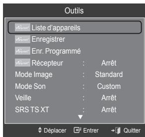 SAMSUNG LE32A466C2M - Recherche d'appareils Anynet+ et basculement entre des appareils - 1
