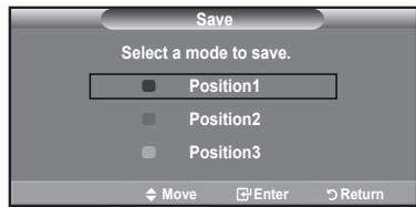 SAMSUNG LE32A466C2M - Moving to the remembered position - 1