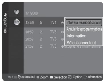 SAMSUNG LE32A466C2M - Option programmée - 1
