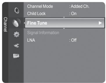 SAMSUNG LE32A466C2M - Fine Tuning Analogue Channels - 1