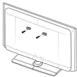SAMSUNG LE32A466C2M - Pour éviter toute chute du téléviseur : - 2