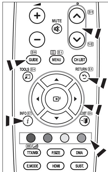 SAMSUNG LE32A466C2M - Viewing the EPG (Electronic Programme Guide) Information - 5