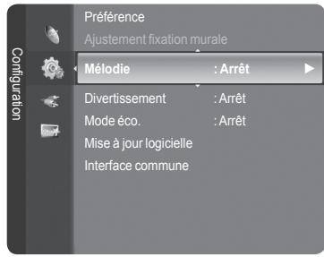SAMSUNG LE32A466C2M - Mélodie/Divertissement/Mode éco. - 1