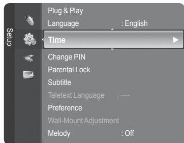 SAMSUNG LE32A466C2M - Setting the Sleep Timer - 1