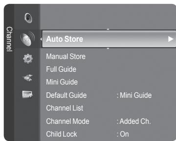 SAMSUNG LE32A466C2M - Storing Channels Automatically - 1